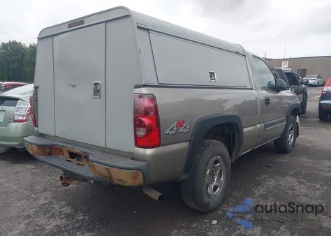 2003 Chevrolet Silverado 1500 из США, поврежденный, VIN 1GCEK14VX3Z286645